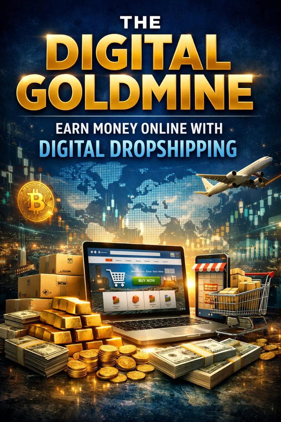 The Digital Goldmine: Earn Money Online with Digital Dropshipping
